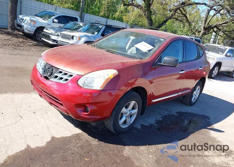 2012 Nissan Rogue S из США, поврежденный, VIN JN8AS5MT6CW295613